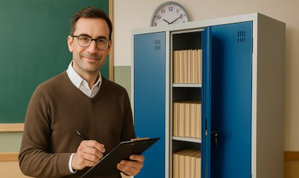 Szafki do pokoju nauczycielskiego - wygodne, praktyczne i dbające o bezpieczeństwo dokumentów